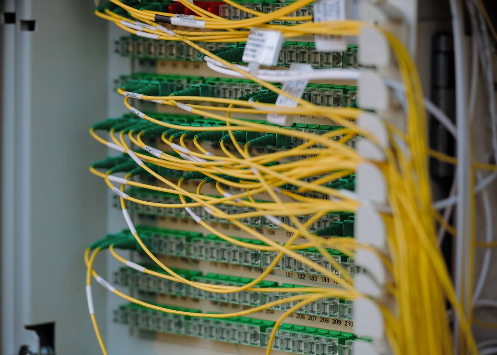 IT server room and telecommunications infrastructure